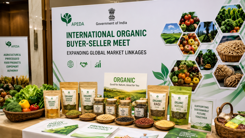 Tripura’s organic farmers get global market push as APEDA hosts international buyer-seller meet